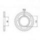 CHT, rozeta, 4350 37 (332-37) Honda CB 450S