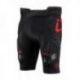Leatt, cyklo kraťasy s chrániči Impact Shorts 3DF 5.0 Black, černá barva, velikost XL