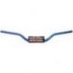 Renthal, řidítka 1,1/8" (28,6mm) MX Fatbar Handlebar BLUE KTM HIGH PADDED, modrá barva s chráničem
