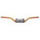 Renthal, řidítka 1,1/8" (28,6mm) MX Fatbar Handlebar ORANGE KTM HIGH PADDED, oranžová barva s chráničem