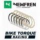 Newfren, spojkové lamely + plechy Racing, Kawasaki KX 125 `97-08, KSF 250 94-04 (EBS4425R) - nahrazuje F1762SR
