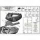 Kappa, nosič centrálního kufru, Yamaha FJR 1300 (06-15) ( s plotnou Monolock )