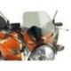 Kappa, plexi s držáky, Honda CB 600 HORNET (05-06) 31,2 X 40,8 cm, kouřové