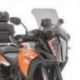 Kappa, plexištít, KTM 1290 SUPER ADVENTURE R / S (17-18) 38 X 40 cm, kouřový