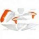 UFO, sada plastů, KTM SX/SXF '19-'20 barva OEM (bílá/oranžová)