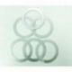 Nachman, spojkové plechy Kawasaki KX125 94-08, KSF250 87-04 (132,8X96,2X1,6X34T) (6 ks.) (PS074A)
