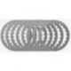 Nachman, spojkové plechy KTM EXCR530 08 (138,9X103,1X1,4X36T)-6X (PS170A)