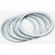 Nachman, spojkové plechy Honda CR125 85-99, Husqvarna CR/WR125 00-11 (124,9X90,3X1,5X24T) - 6X (PS005A)