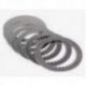Nachman, spojkové plechy Honda CRF450R 02-16, CRF450X 05-16 (7 ks.) (PS076C)
