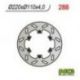 NG, zadní brzdový kotouč, Aprilia RS 125`92-96, RX 125`89-00, PEGASO 125`89-99, VOR 400-530`98-02 (220X110X4)