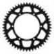 Supersprox, rozeta duralová 7075-T6 (ERGAL) 489 50 Kawasaki KX/KXF 84-18 (JTR460.50), černá barva,