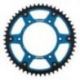 Supersprox, rozeta 899 52 STEALTH (ocelová / duralová) KTM SX/EXC/EXCF/SXF, Husqvarna TE/TC/FE/TC '16- (JTR897.52), modrá barva