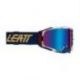Leatt, brýle Velocity 6.5 Iriz Goggle ROYAL LENS BLUE UC 26% - , barva granátová/bílá, zrcadlové sklo modré