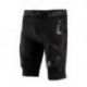 Leatt, cyklo kraťasy s chrániči Impact Shorts 3DF 3.0 BLACK, černá barva, velikost XXL