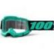 100%, MX brýle Accuri 2 Goggle TOKYO, barva černá, čiré sklo