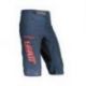 Leatt, cyklo kraťasy MTB Gravity 4.0 Shorts Onyx, barva granátová, velikost XS