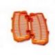 FM-Parts, duralové výztuhy chladičů (mřížky), KTM/Husqvarna '20-22', oranžová barva