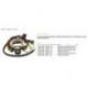 DZE, stator, Yamaha YFM350 BIG BEAR '95-98, WARRIOR '96-'01, KODIAK 400 '93-'98 (ESG434) (OEM-3HN-8510-10-00
