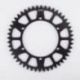 Sunstar, duralová rozeta (Ergal) 489 52 Kawasaki KX 125 '83-07, KX 250 '82-10 (řetěz 520) (48952JT) černá barva