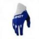Shot Racing, MX rukavice Moto Devo Burst Blue, modrá barva, velikost 09