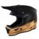 Shot Racing, MX přilba Furious Raw 3.0 Black Bronze Matt, bronzová matná barva, velikost L