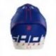 Shot Racing, MX přilba Furious Raw 3.0 Navy Red Matt, červená matná barva, velikost M