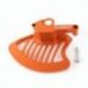 X-Grip, kryt předního brzdového kotouče, KTM EXC,EXC-F, Husqvarna TE, FE ,TC, FC '16-, Gas Gas EC, EC-F, MC, MC-F 21-, červená b