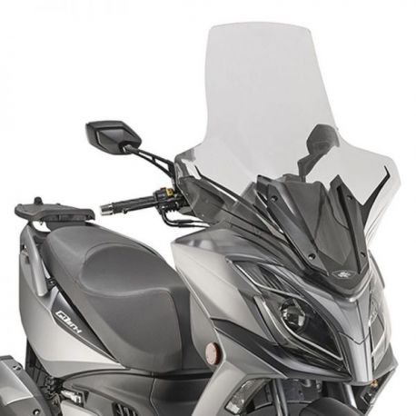 Kappa, plexištít, Kymco G-DINK 300 '18-'21, 86 X 71 cm, čirý - nutno použít montážní sadu D6111KITK