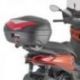 Kappa, nosič centrálního kufru, Piaggio BEVERLY 300/400 HPE '21 (bez plotny)