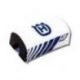 Blackbird, chránič na řidítka Pro Taper (28mm) bílá barva, logo Husqvarna