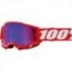 100%, brýle Accuri 2 GOGGLE RED - MIRROR RED/BLUE LENS