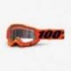 100%, brýle Accuri 2 Enduro Moto Goggle Orange -  dvojité sklo, barva oranžová/černá