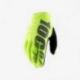 100%,rukavice Cross/Enduro, model Brisker Softshell, barva žlutá fluo, velikost XL