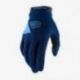 100%,rukavice Cross/Enduro, model Ridecamp NAVY, modrá barva, velikost S