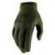 100%,rukavice Cross/Enduro, model Ridecamp GLOVES FATIGUE, zelená barva (military), velikost M