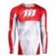 111 Racing, dres Moto 111.1 - SHARP RED, barva bílá/červená, velikost XL