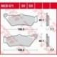TRW Lucas, brzdové destičky, KH209 Sinter Street BMW R 1200/1250 GS/ADV/R/RS/RT '13-, K 1600GT/GTL '11-, Ducati SCRAMBLER 800,