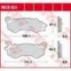 TRW Lucas, brzdové destičky, KH603 Sinter Honda NSC 50/110 '12-, PCX 125/150 '10-, Kymco PEOPLE 125 '16-, PEUGEOT DJANGO 50/125