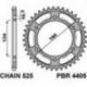 PBR, rozeta 4405 43 C45 Honda CBR 600RR '03-'15, CBR 600F '01-'19, CBR 1000RR '17-'20 (JTR1307.43) (řetěz 525) JTR