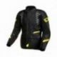 Macna, bunda Ultimax Jacket, barva černá/žlutá Fluo, velikost L