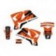 Blackbird, sada polepů + potah na sedlo, KTM SX '01-'04, KTM EXC '03-'04, DREAM 4