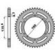 PBR, rozeta 3552 42 C45 Gilera 250 87-88, Beta 240 82-91 (řetěz 520) (JTR5.42)