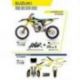 UFO, sada plastů + sada polepů, Suzuki RMZ 250 '19-'22 Stokes, černá barva