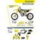 UFO, sada plastů + sada polepů, Suzuki RMZ 250 '19-'22 Apodis, žlutá barva