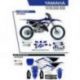 UFO, sada plastů + sada polepů, Yamaha YZ 125 '22 Stokes, OEM barva (modrá/černá/bílá)