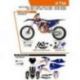 UFO, sada plastů + sada polepů, KTM SX 125 '19-'22 Patriot, černá barva