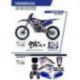 UFO, sada plastů + sada polepů, Yamaha YZF 250 '19-'22 Patriot, černá barva