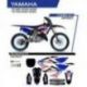 UFO, sada polepů, Yamaha YZ 125 '22 Patriot, černá barva