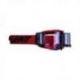 Leatt, brýle VeloCity 5.5 ROLL-OFF GOGGLE RED CLEAR 83% - , barva červená/černá, čiré sklo
