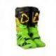 Leatt, boty Cross 4.5 Boots Citrus, barva černá/zelená fluo, velikost 40.5 / 25.5 cm